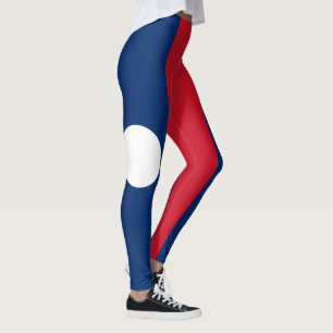 Laos Vlag Leggings