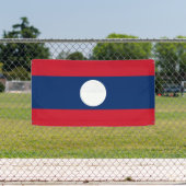 Laos Vlag Spandoek (Insitu)