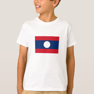 Laos Vlag T-shirt