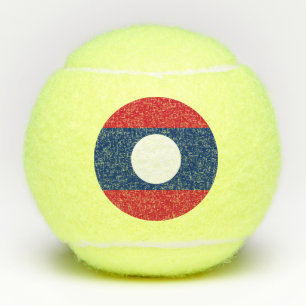 Laos Vlag Tennisballen