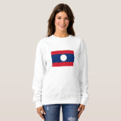 Laos Vlag Trui (Voorkant volledig)