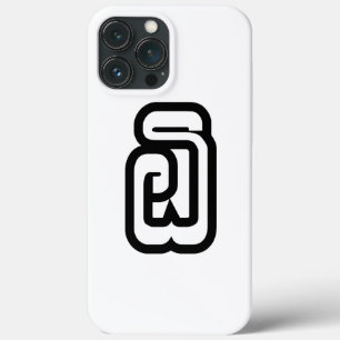 Laotiaans / Laos Nummer Zes / 6 / ໖ (Ho/Hok) iPhone 13 Pro Max Hoesje