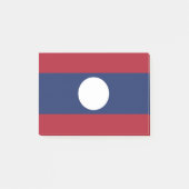 Laotiaanse vlag post-it® notes (Voorkant)