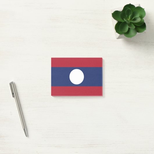 Laotiaanse vlag post-it® notes (Kantoor)