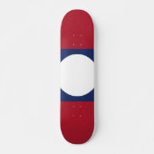 Laotiaanse vlag skateboard (Voorkant)