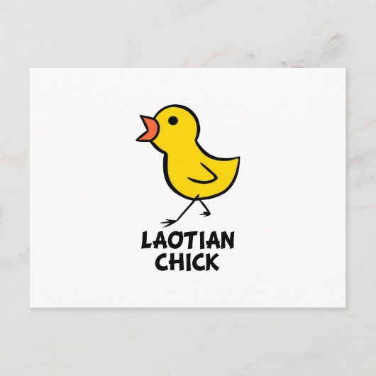 Laotian Chick Briefkaart (Voorkant)