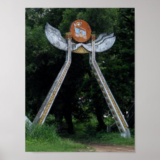 Laotian Gate Poster (Voorkant)