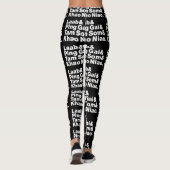 Laotian Street Food Leggings (Achterkant)