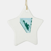 Lap Swimmer Keramisch Ornament (Rechts)