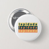 lapidada ronde button 5,7 cm (Voorkant /achterkant)