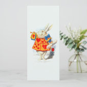 Lapin à Alice Wonderland ~ Invitation (Debout devant)