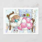 Lapin avec carte postale Bugs (Devant)