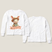 Lapin Avec Nom Typographie (Motif Recto et Verso)