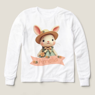 Lapin Avec Nom Typographie