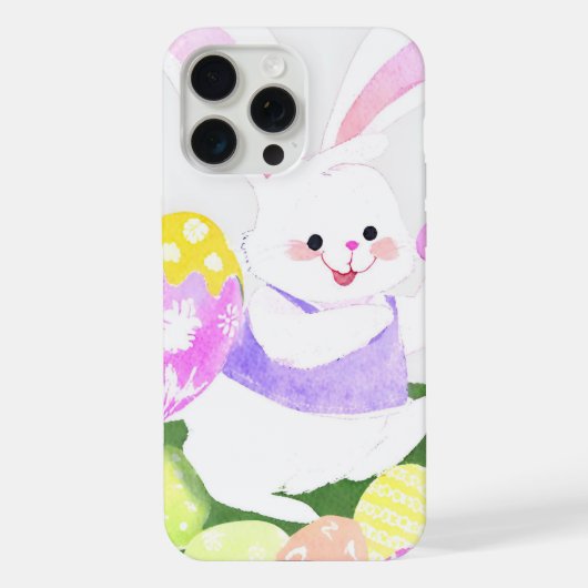 lapin avec oeufs de Pâques (Verso)