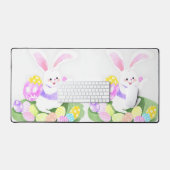 lapin avec oeufs de pâques (Clavier et souris)