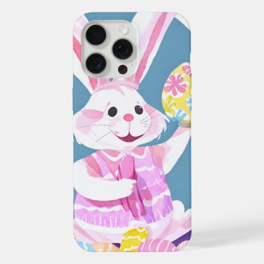 lapin avec oeufs de Pâques (Verso)