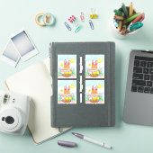 Lapin avec Sticker Panier (Couverture iPad)