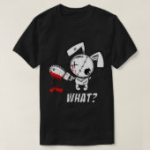 Lapin avec T-shirt tronçonneuse (Design devant)