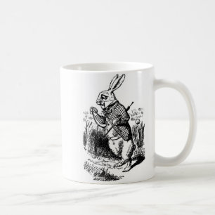Lapin blanc - Alice dans la tasse du pays des