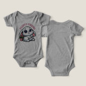 Lapin blanc bouffant avec pot Plante (Design Recto & Verso)