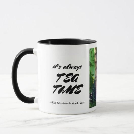 Lapin blanc | Mugs de Pâques "Alice au pays des me (Gauche)