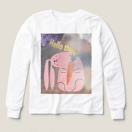 Lapin bonjour (Motif recto)