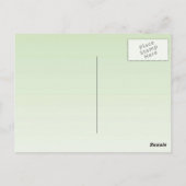 Lapin Bunny Rendre l'Amérique comme carte postale (Dos)