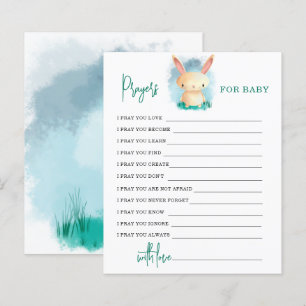 Lapin - Cartes de vœux pour bébé