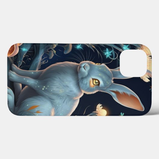 Lapin cosmique | Univers | Coque de téléphone (Verso (horizontal))