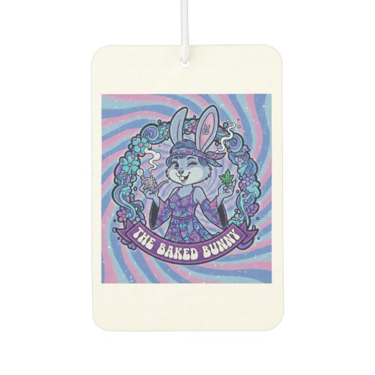 Lapin cuit désodorisant pour voiture (Devant)