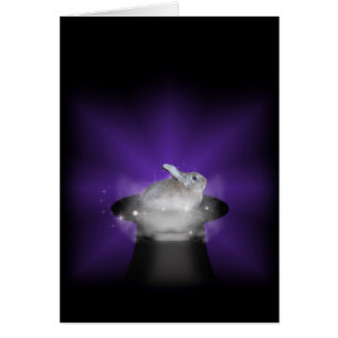 Lapin dans le Casquette magique