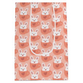 Lapin dans un sac cadeau de Mug (Dos)