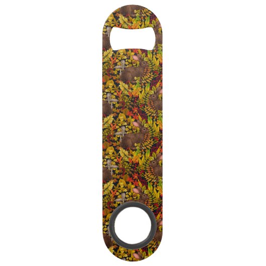 Lapin d'automne en noir (Dos)