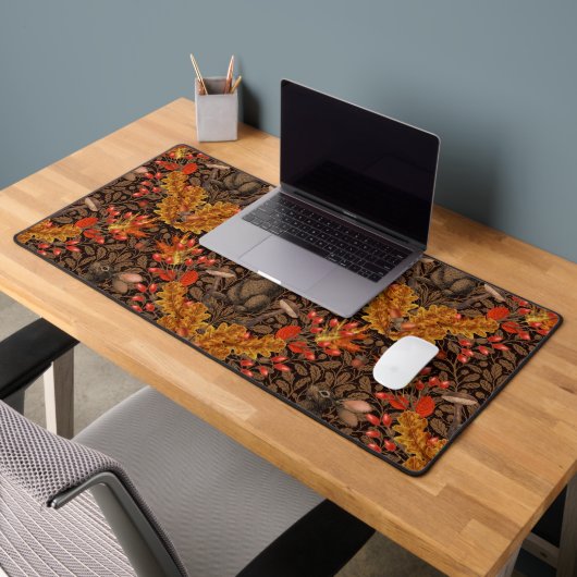 Lapin d'automne sur brun (Bureau 2)