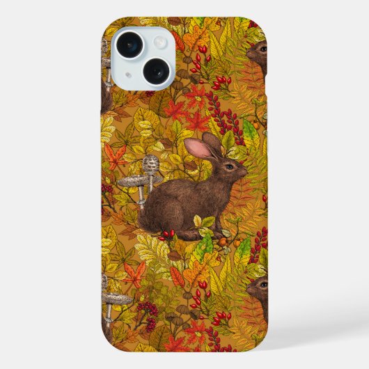 Lapin d'automne sur ocre (Verso)