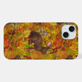 Lapin d'automne sur ocre (Verso Horizontal)