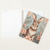 Lapin de bébé mignon Floral pastel (Devant avec enveloppe)