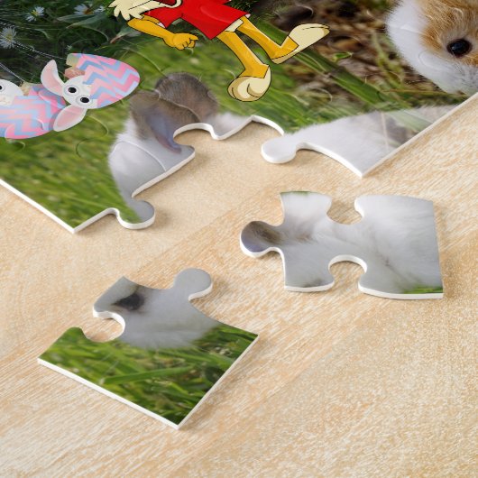 Lapin de dessin / Puzzle de lapin de bébé Puzzle p (Côté)