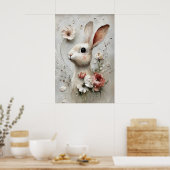 Lapin de Fleur de Pâques, Impression de Lapin de P (Cuisine)