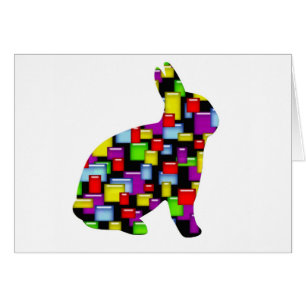 lapin de lapin de mosaïque