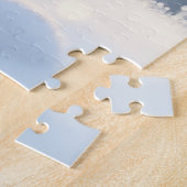 Lapin de Noël d'hiver Puzzle (Côté)