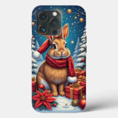 Lapin de Noël iPhone / coque ipad (Verso)