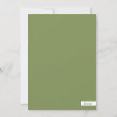 Lapin de Noël Lapin Décoration Arbre Carte Neige (Dos)