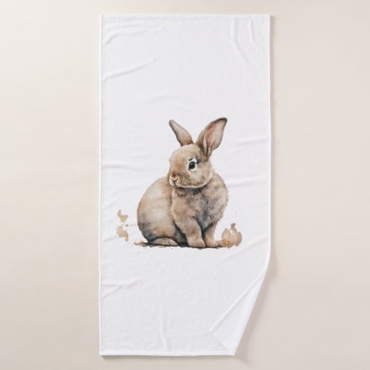 Lapin de Pâques (Serviette de bain)