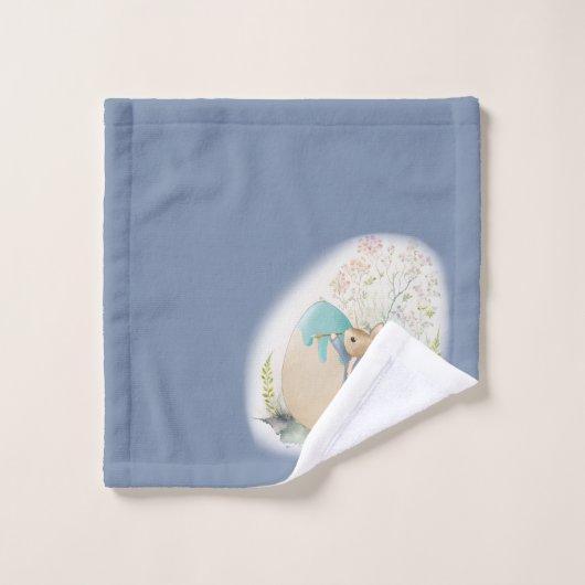 lapin de pâques (Gant de toilette)