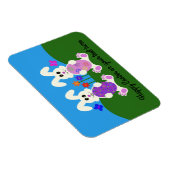 Lapin de Pâques #4 Magnet (Côté Droit)