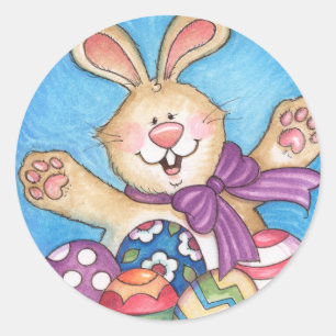 Lapin de Pâques - autocollants
