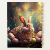 Lapin de Pâques avec œufs de Pâques (Dos)