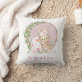 Lapin de Pâques Coussin de Jardin Personnalisé (Couverture)